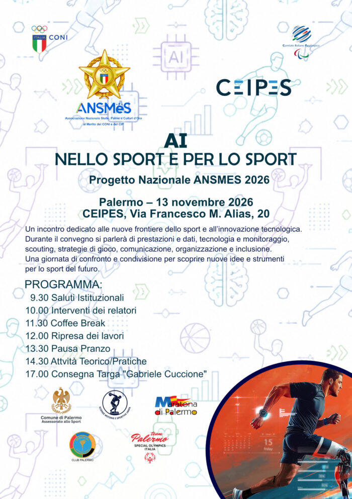 Locandina Convegno Sport AI